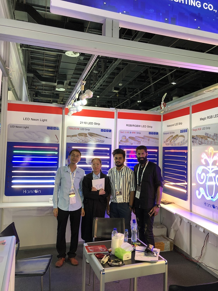 Hanron take part in <Light Middle East> Exhibition in Dubai