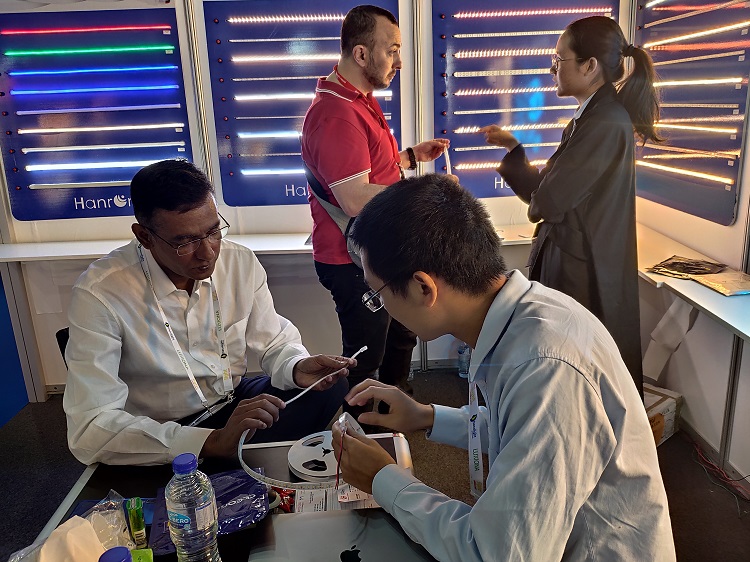 Hanron take part in <Light Middle East> Exhibition in Dubai