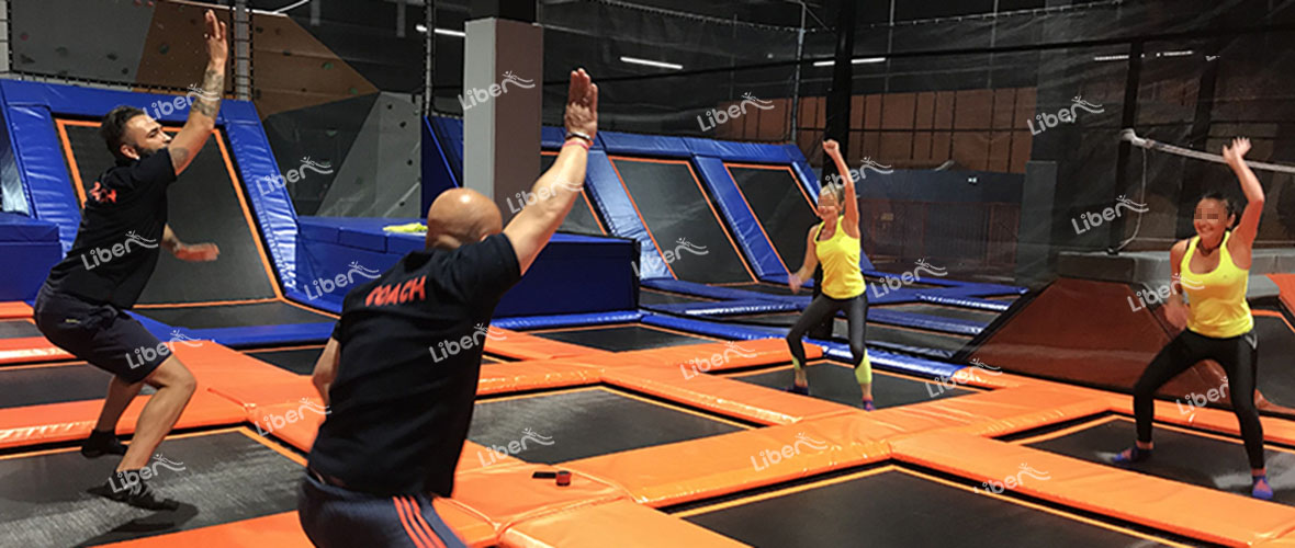 fitness trampoline park