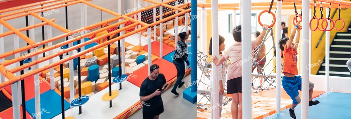 indoor kids obstacle course