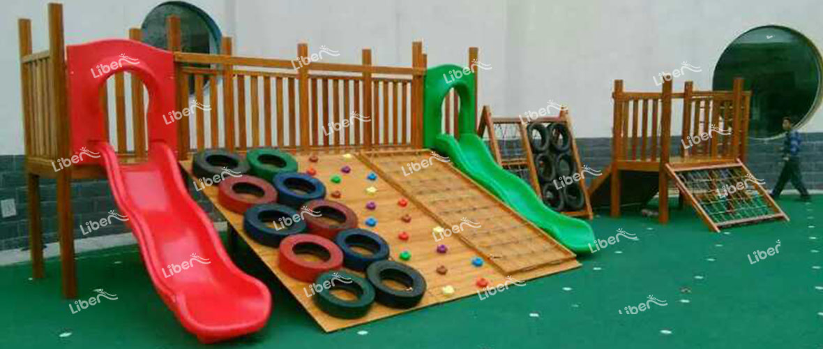 wooden play structures