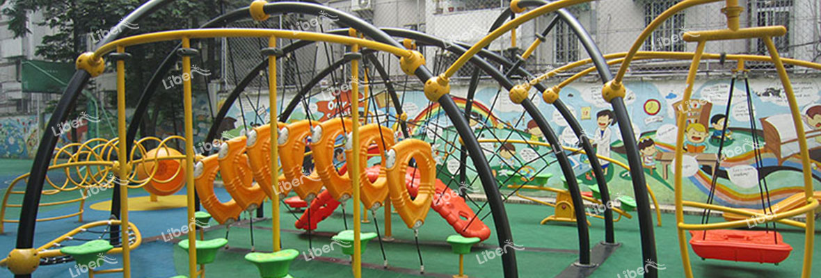 community fitness climbing playground