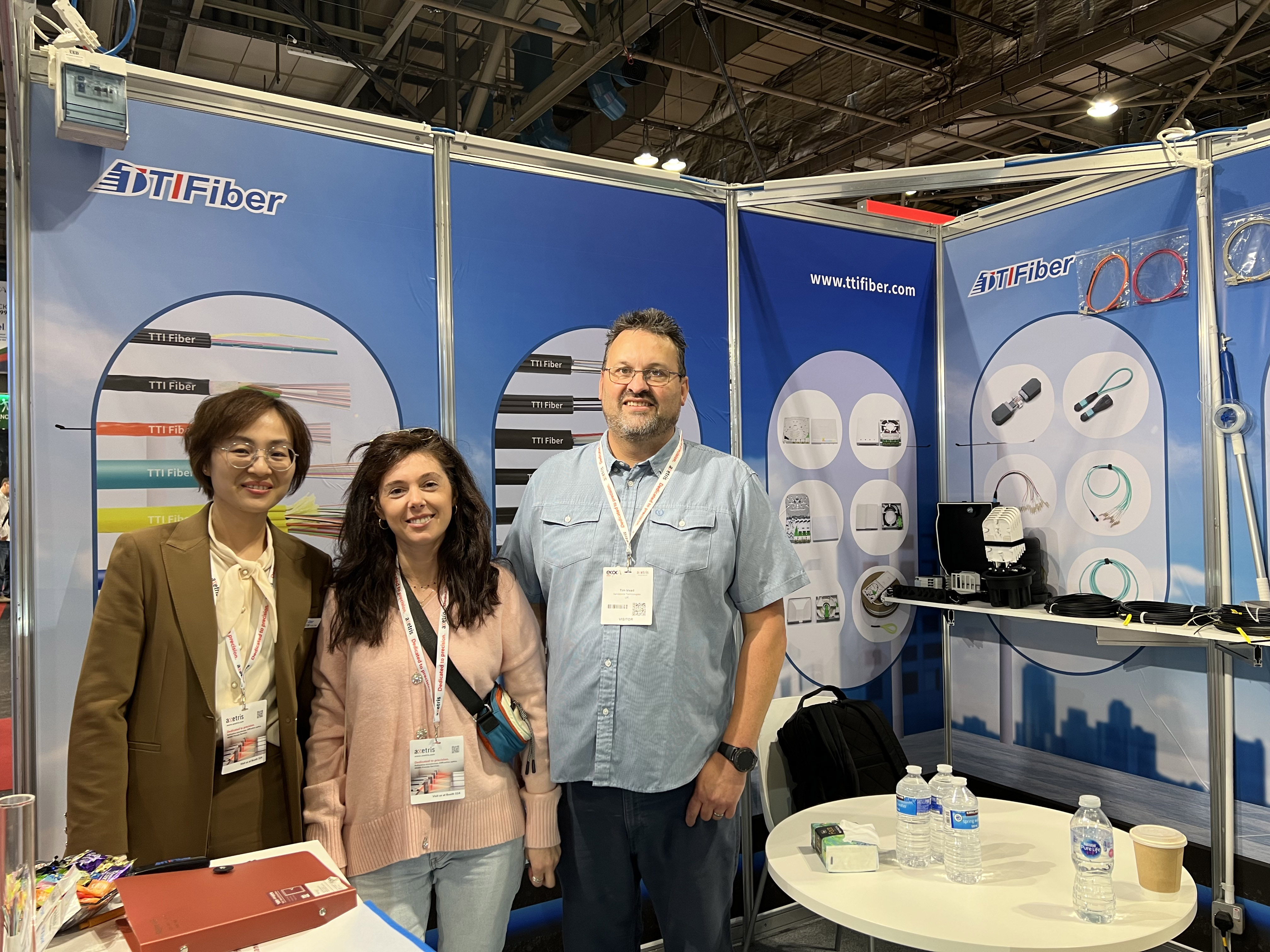 TTIFiber Achieve Success at ECOC 2023
