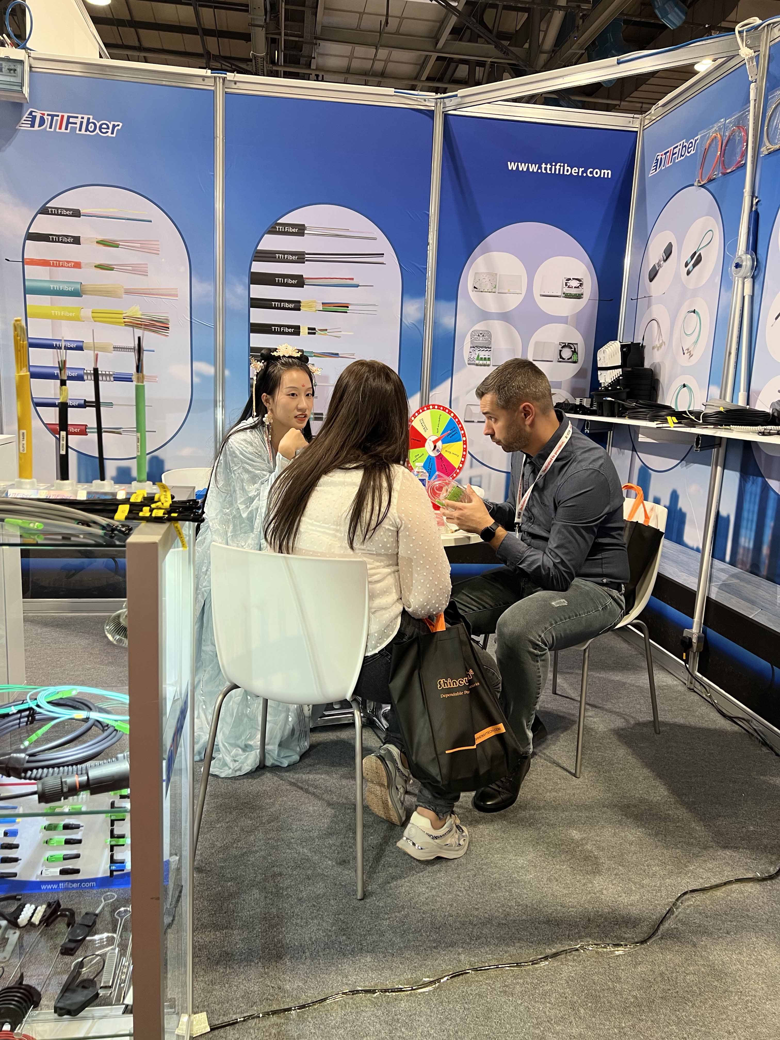 TTIFiber Achieve Success at ECOC 2023