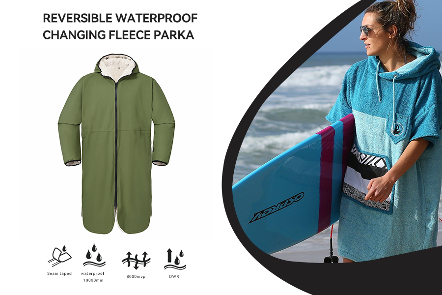 changing robe surf girl