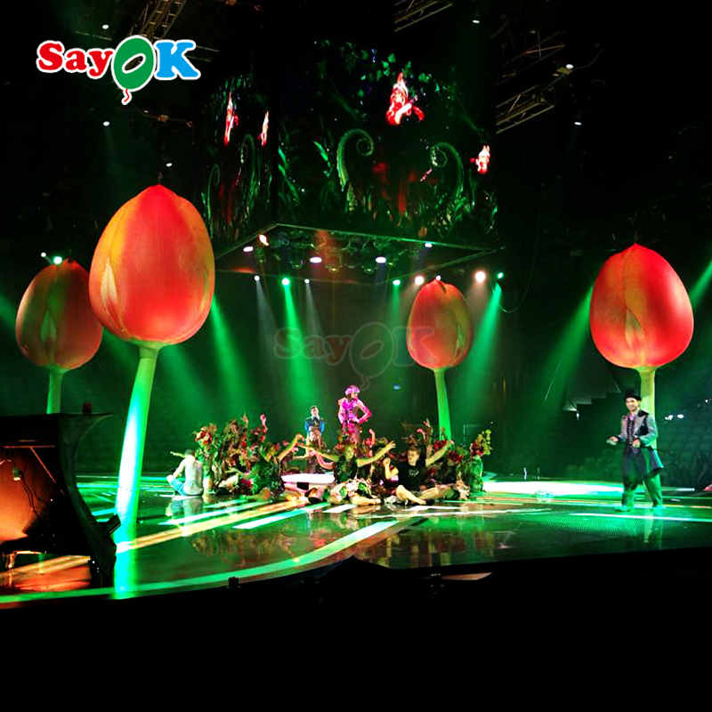 giant inflatable flower