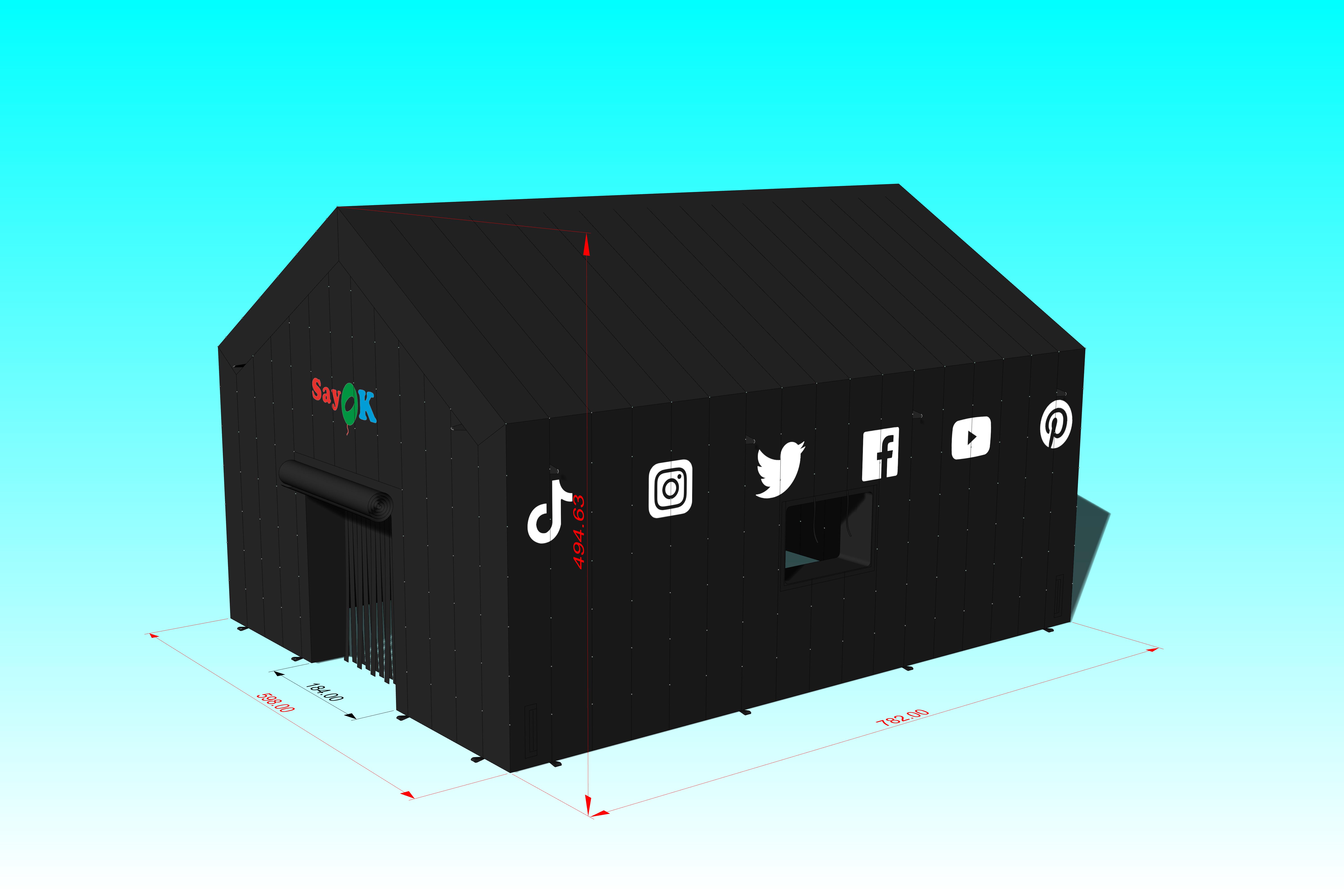inflatable nightclub for sale