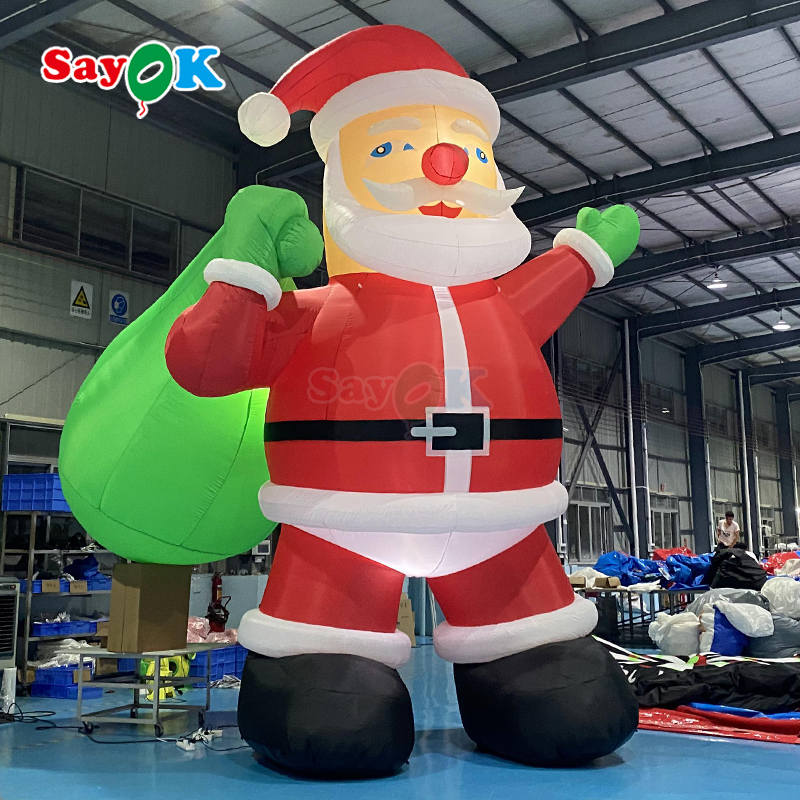 inflatable santa claus
