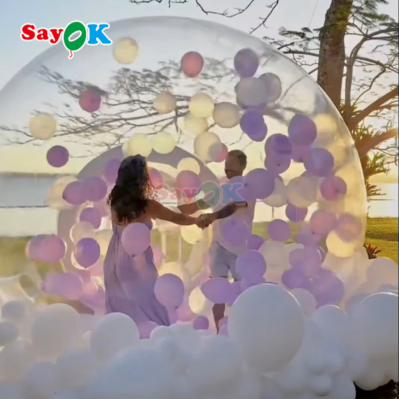 inflatable bubble house for party