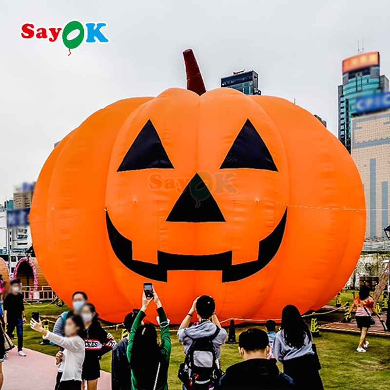 giant inflatable pumpkin