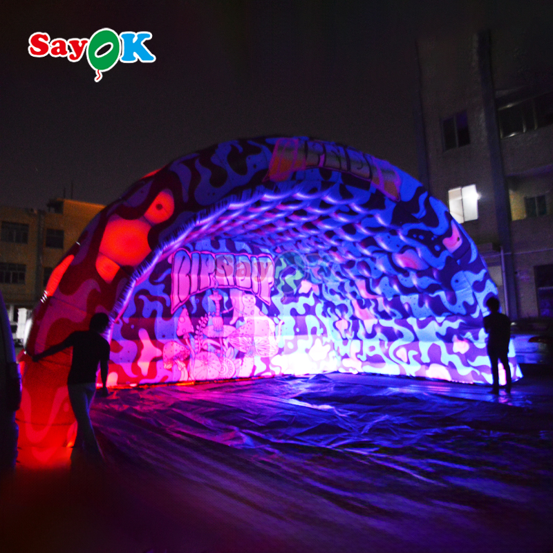inflatable stage