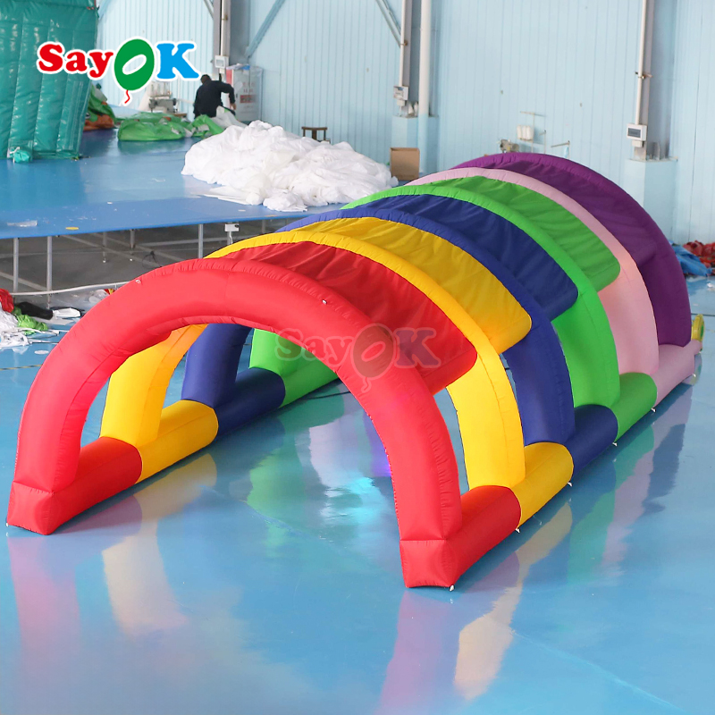 inflatable tunnel