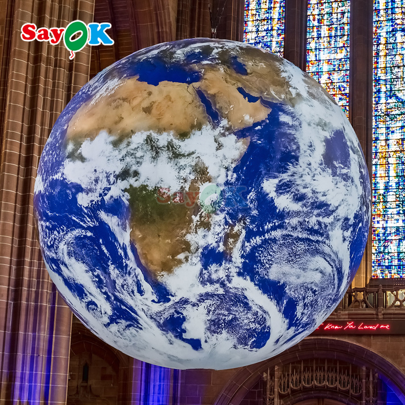 inflatable earth ball