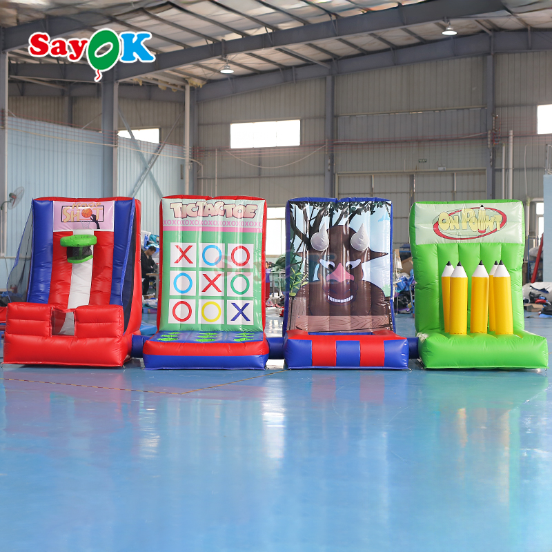 4-in-1 inflatable game