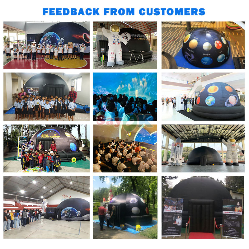 inflatable planetarium dome for school