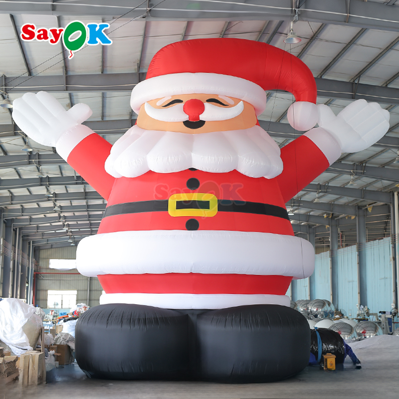 giant inflatable santa claus