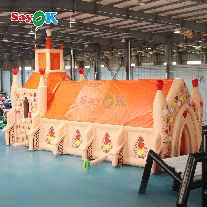 inflatable church
