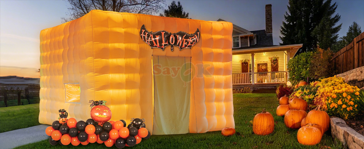 inflatable cube tent