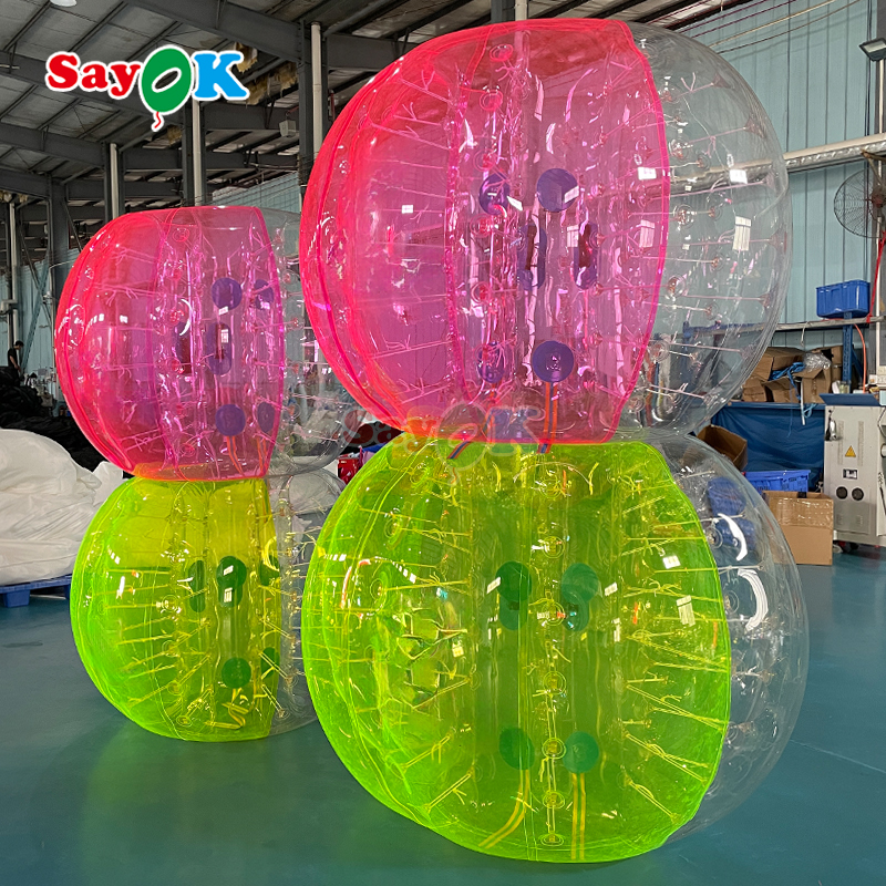 inflatable bubble soccer