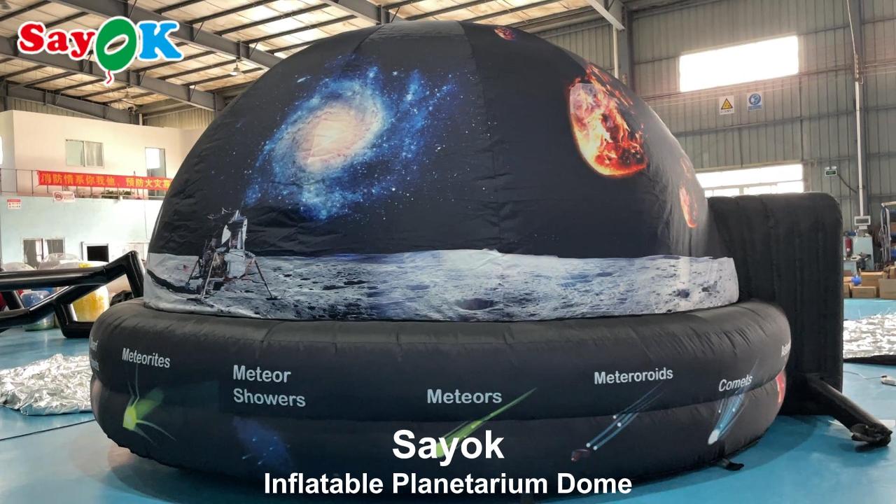 inflatable planetarium