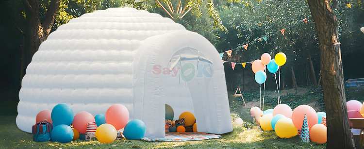 inflatable party tent
