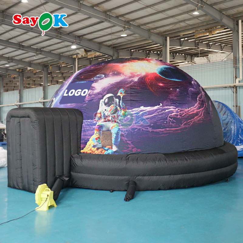 inflatable planetarium dome