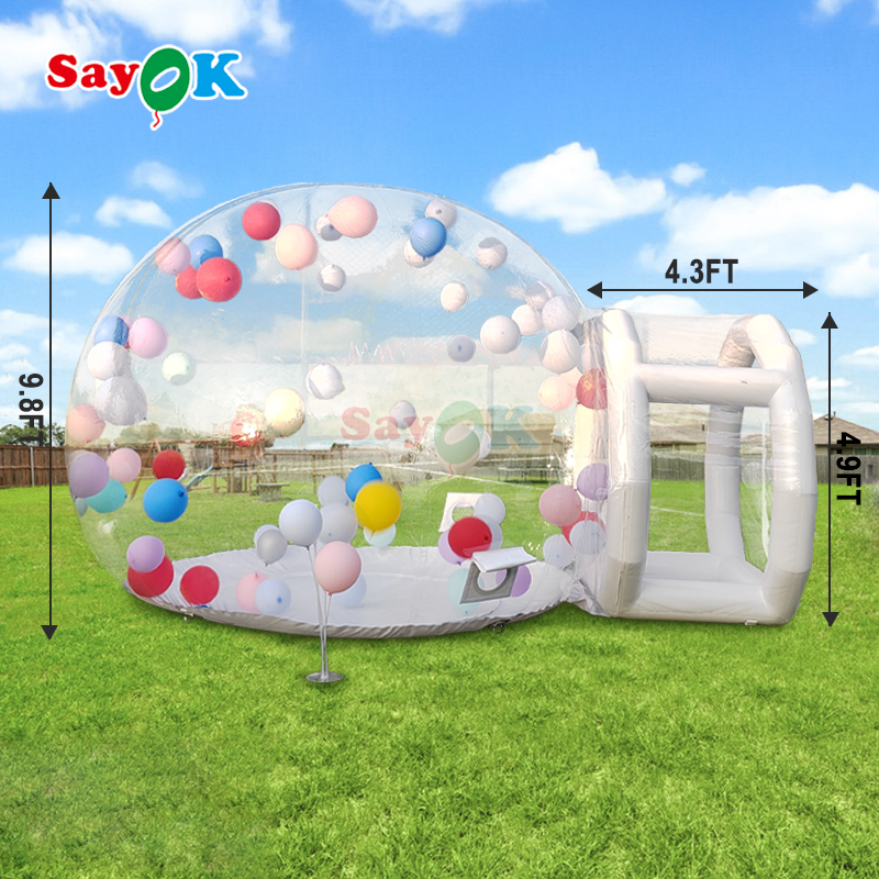outdoor inflatable bubble house tent