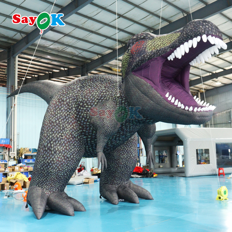 giant inflatable dinosaur