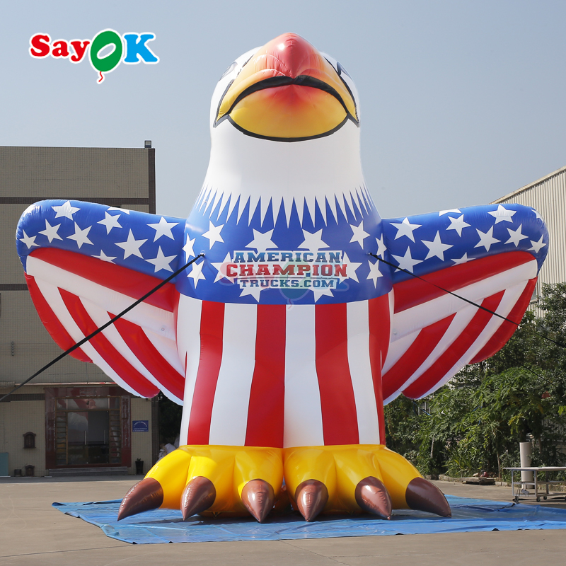 patriotic inflatable american eagle