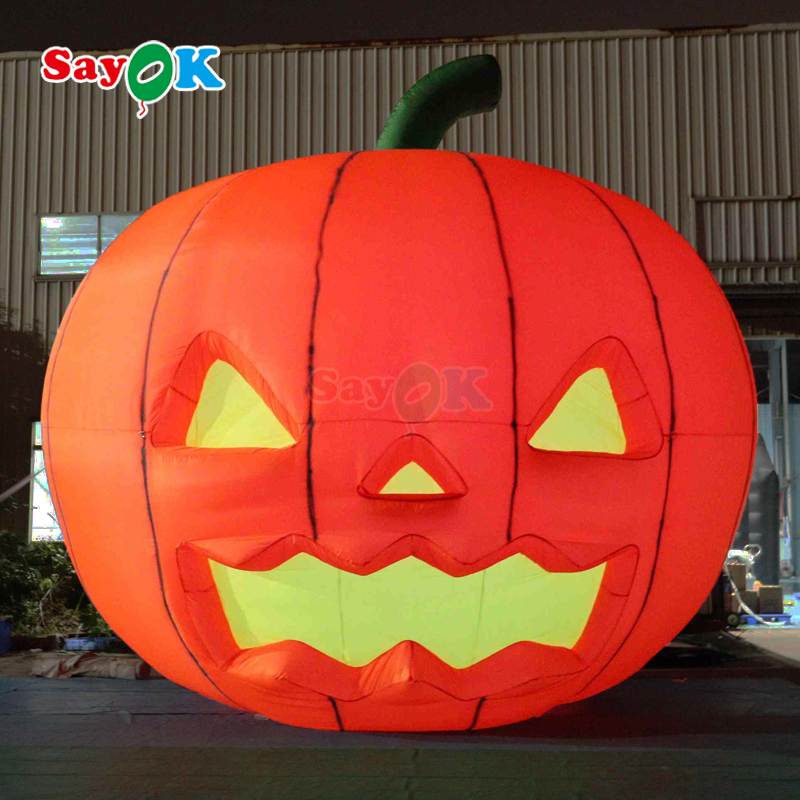 giant inflatable pumpkin