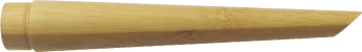 makeup brush bamboo handle