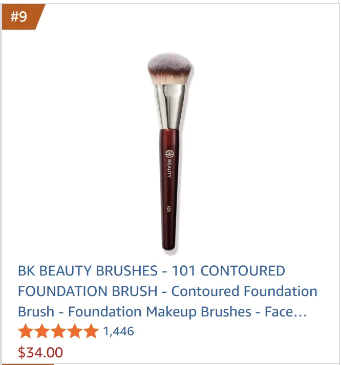 bk foundation brush