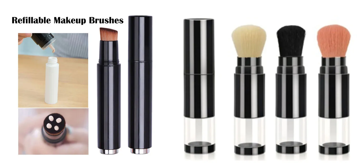 refillable makeup brushes