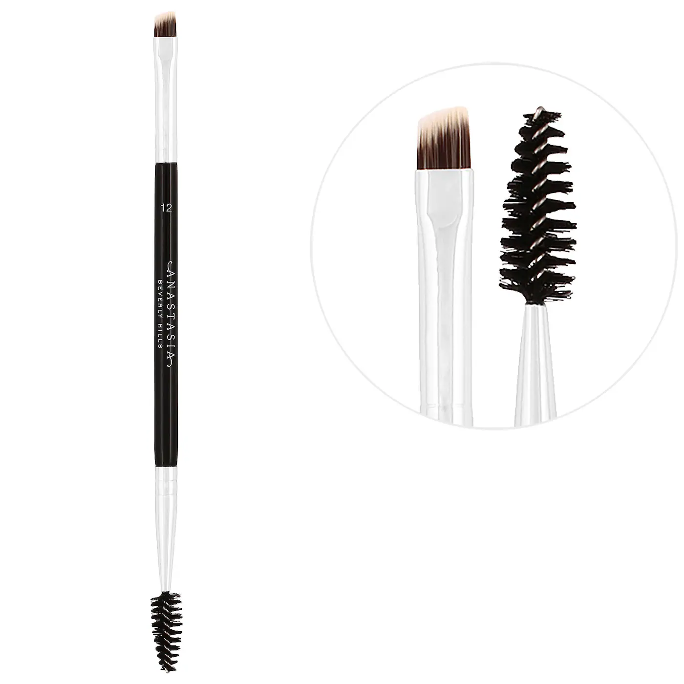 Anastasia Beverly Hills: Brush 12 - Dual-Ended Firm Angled Brow Brush