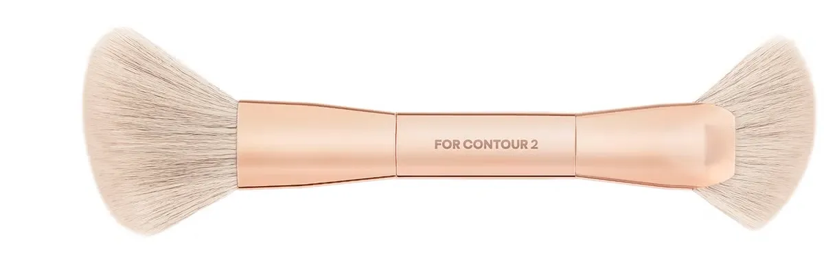 Dual-Ended Face Contour Brush