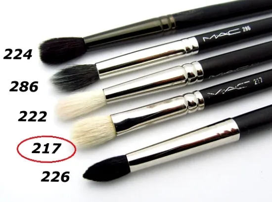 MAC blending brushes