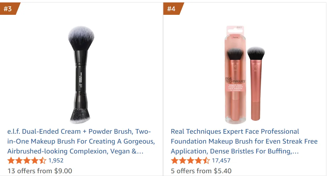 round foundation brush