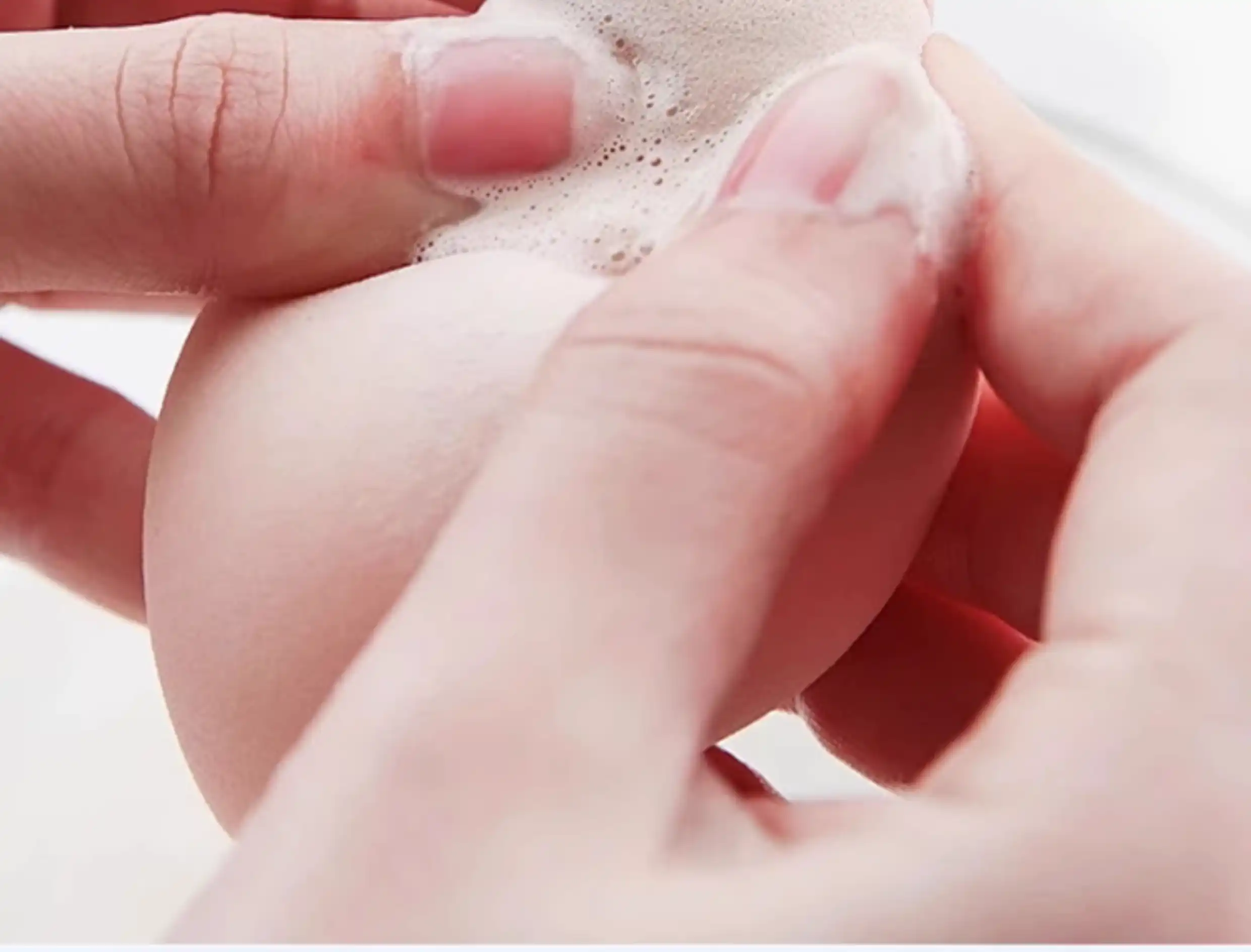 washing beauty sponge