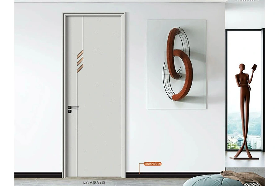 hardwood fire door