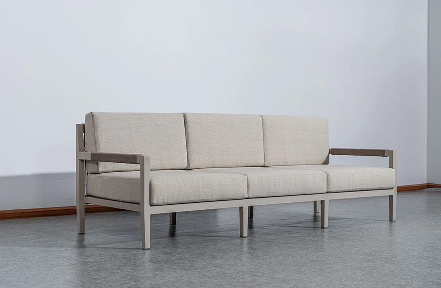teak outdoor sofa