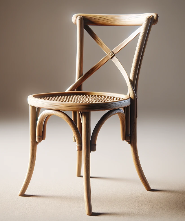 Classic Cross-Back Dining Chair