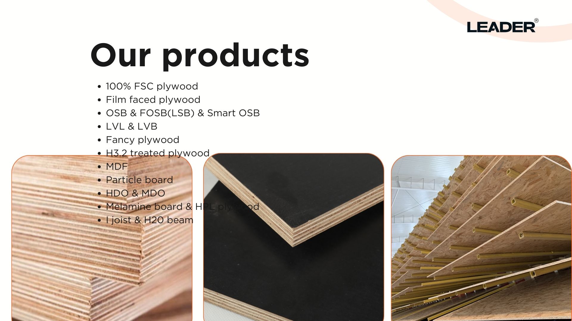 our products