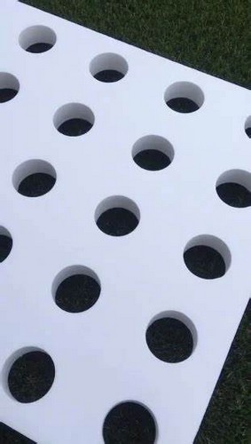 G AND N FORTUNE LIMITED's huge floating rafts for hydroponics.
