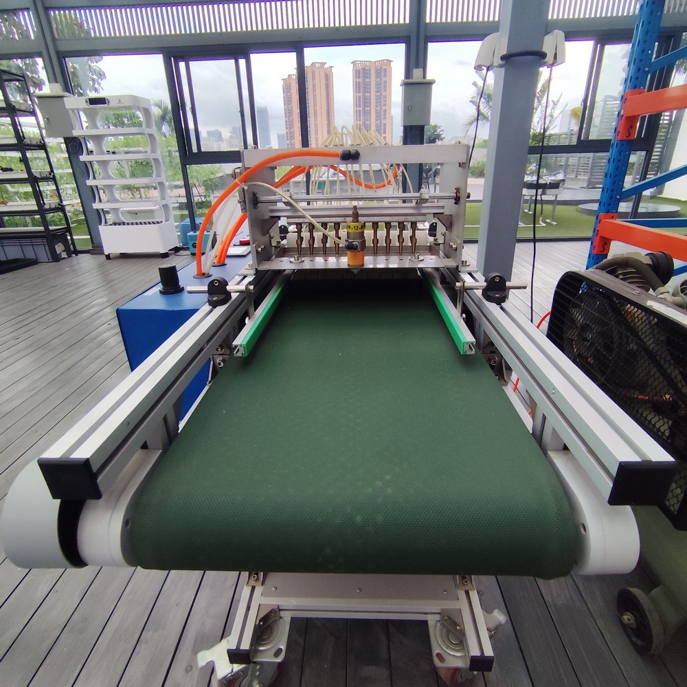 G AND N FORTUNE LIMITED’s hydroponic equipment includes machine for planting seeds.