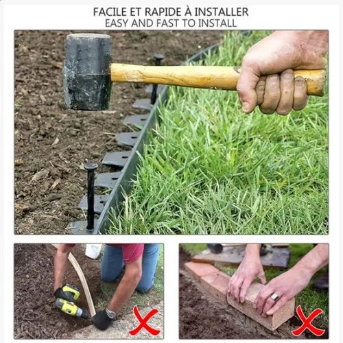 G AND N FORTUNE LIMITED offers hydroponics products for lawn edging spikes.
