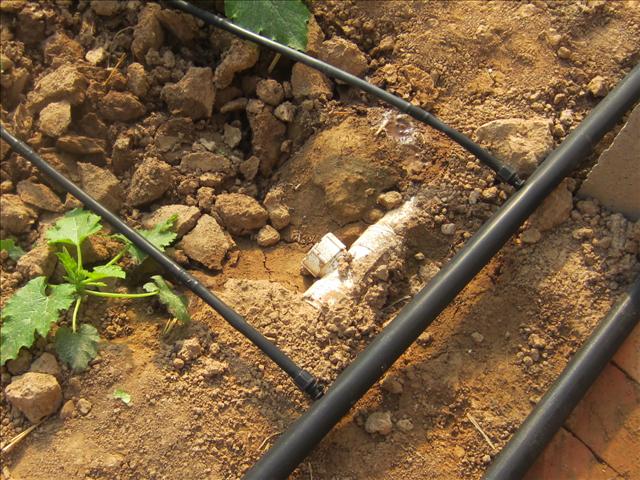 G&N 15 HDPE pipe for mid-sized hydroponics.
