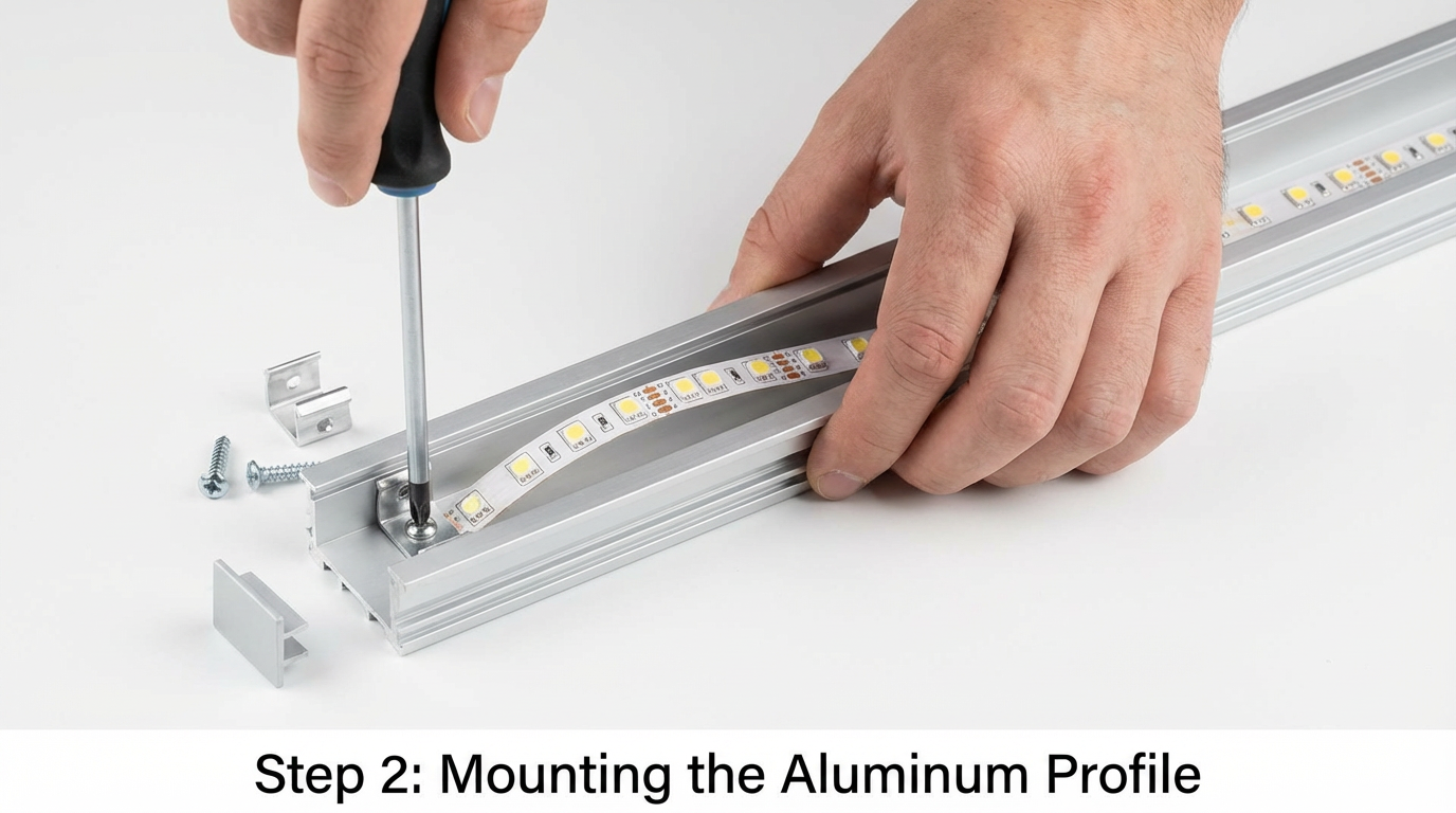 led strip light channel