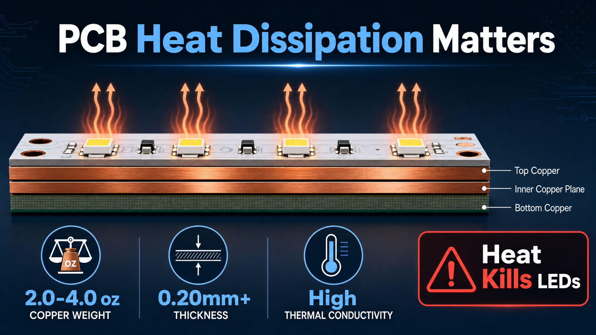 Question 2: What is the PCB thickness, and what is the exact copper weight?