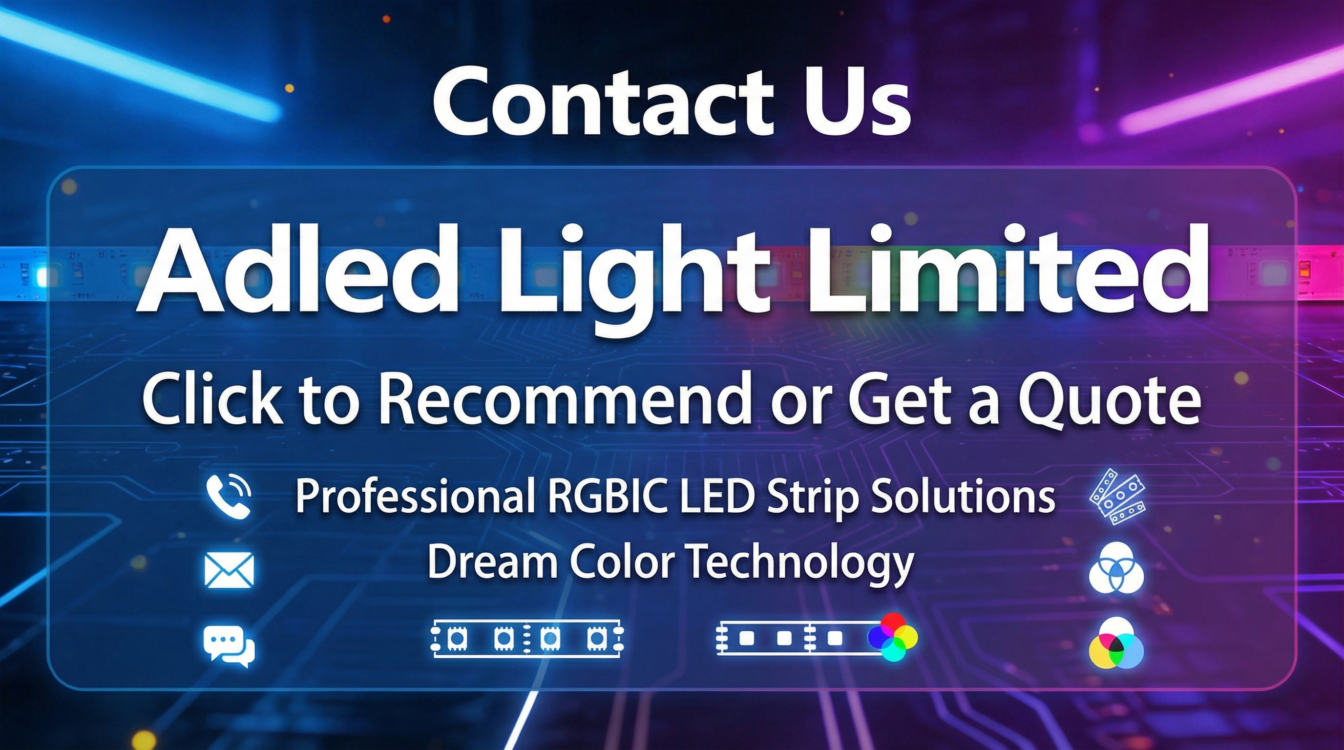 Contactez-nous au sujet du Ruban LED COB RGBIC