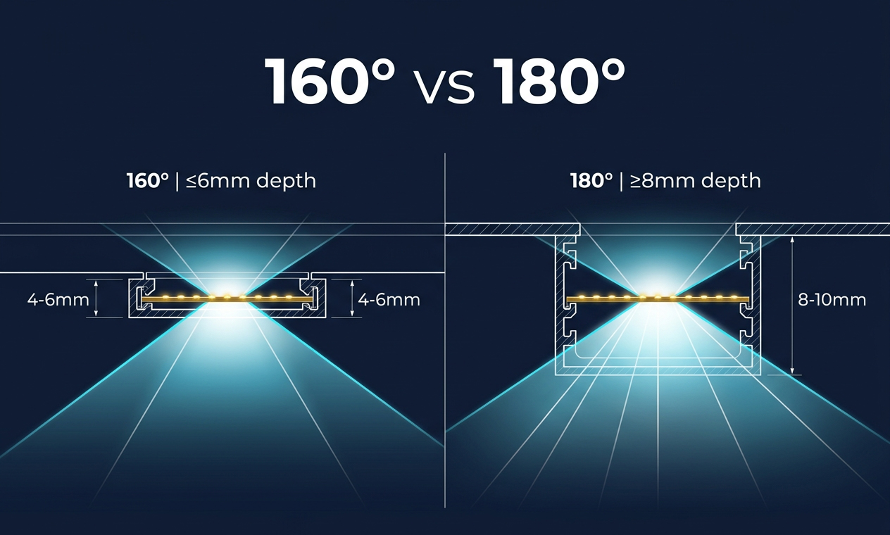 LED Modul 160 vs 180 Grad: Definitiver Vergleich